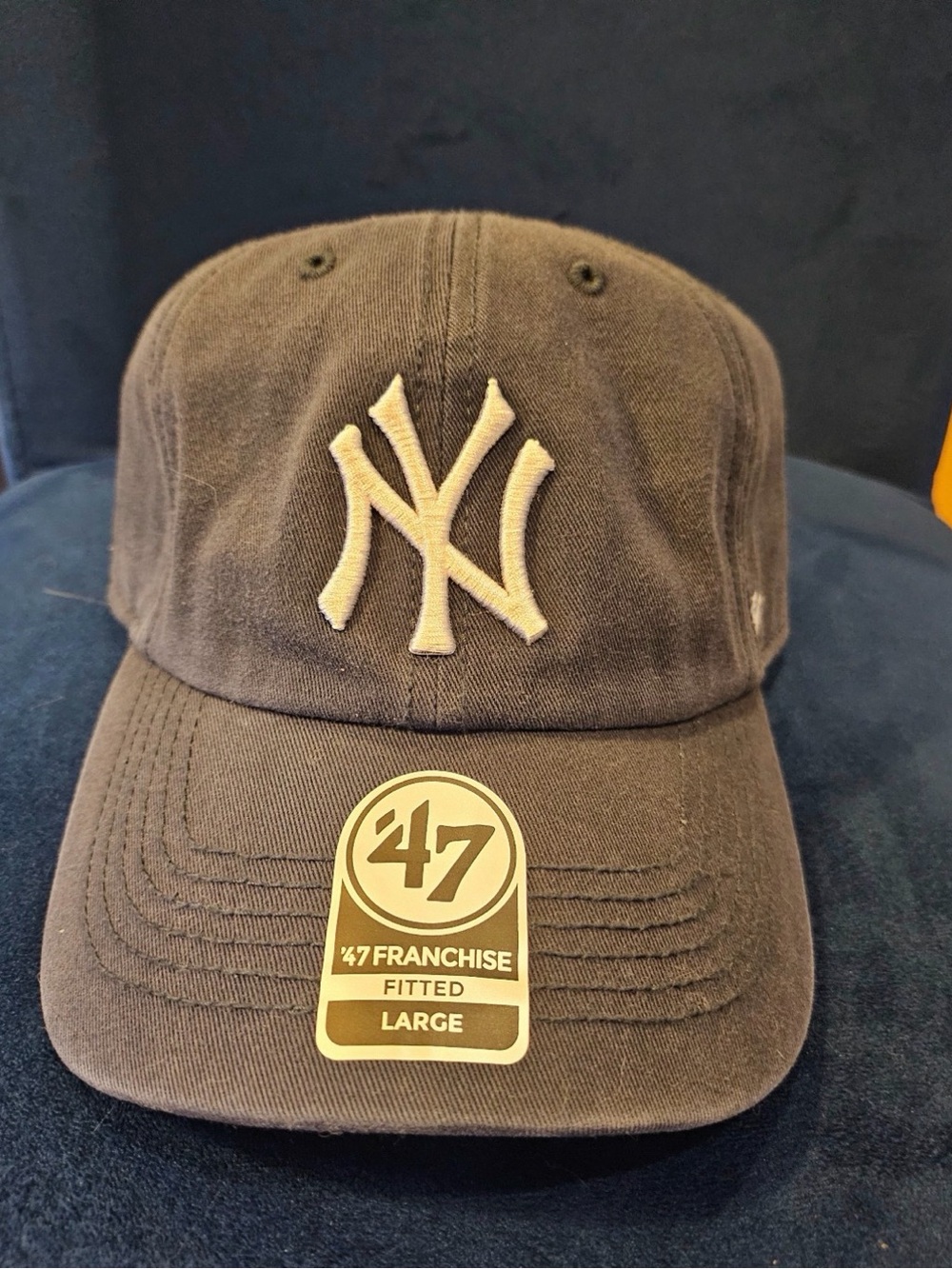 47 Navy New York Yankees Fitted Baseball Cap - Navy
